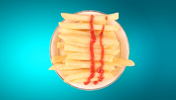 3/8" Frozen French Fries